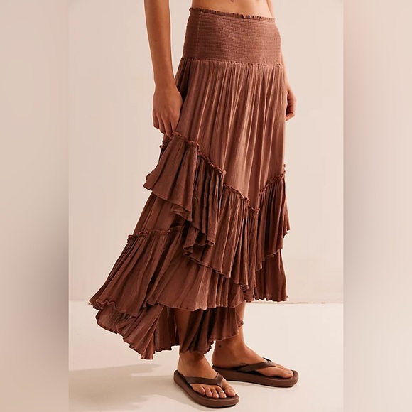 Free People The Convertible Skirt - Coffee Date - Picture 2 of 6